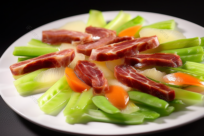 美食餐饮特色菜品传统菜胡萝卜腊肠香肠,高清,摄影图,摄影图片,图片大全,摄影图免费下载